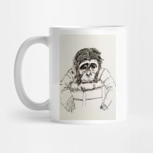 Sad Monkey Mug